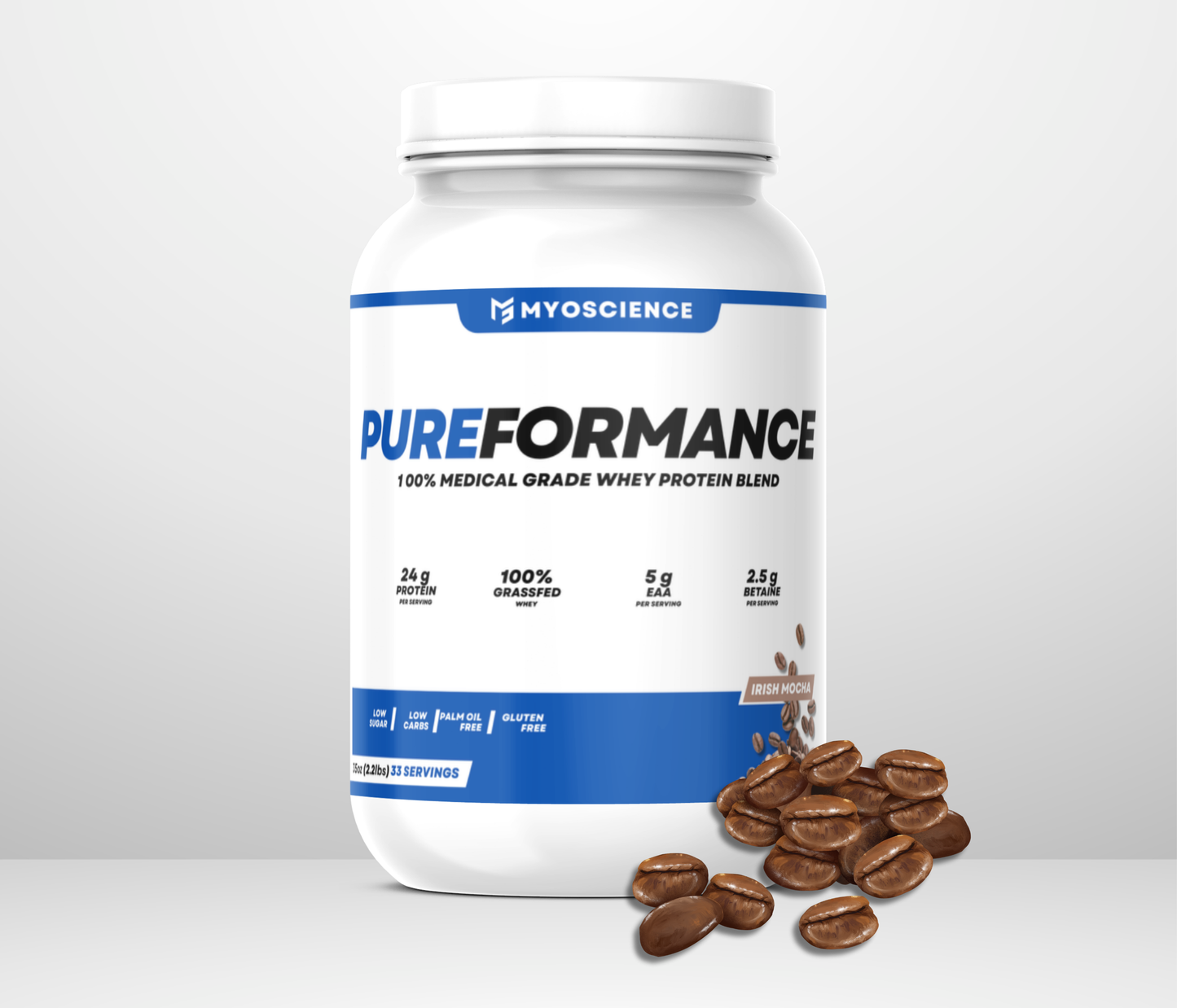 Pureformance 100% Whey Protein - 2.2lbs