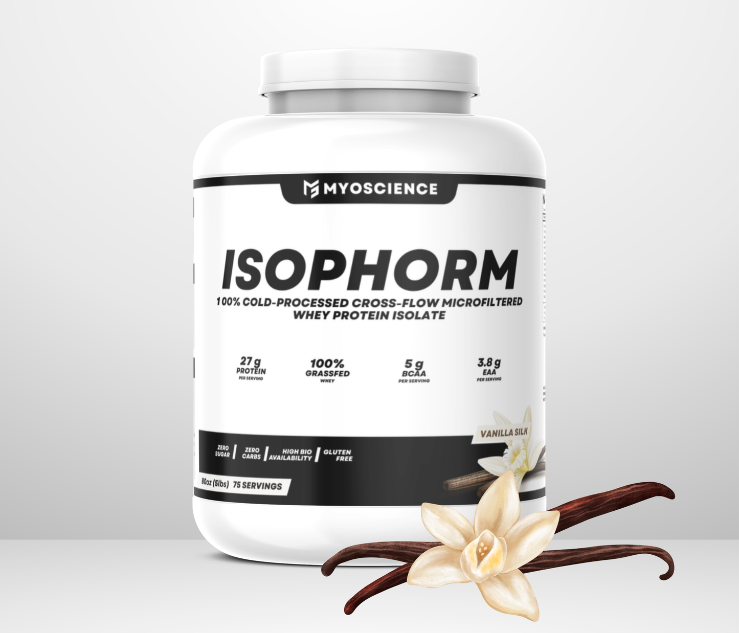 ISOPHORM 100% Whey Protein Isolate - 5lbs