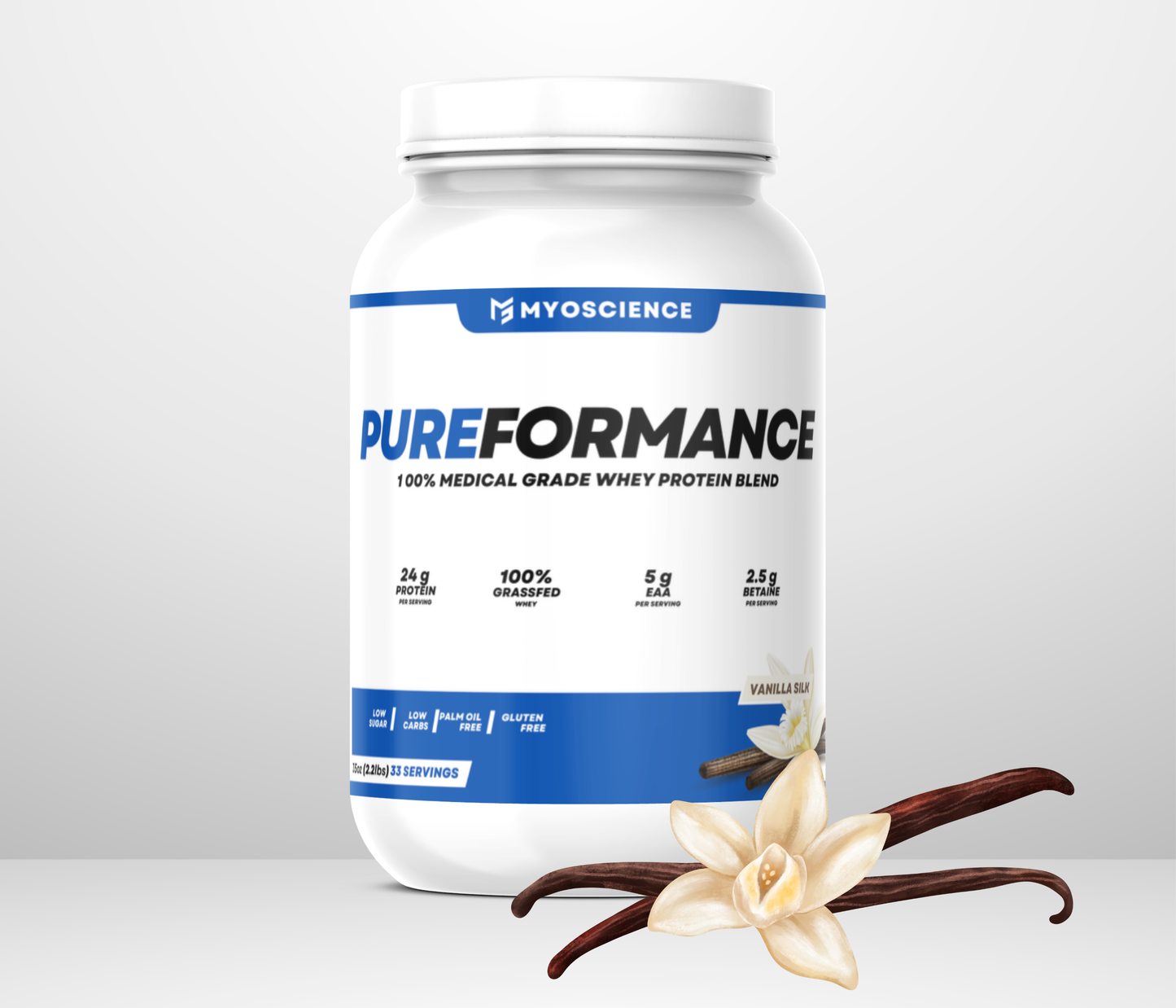 Pureformance 100% Whey Protein - 2.2lbs